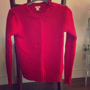 Red sweater